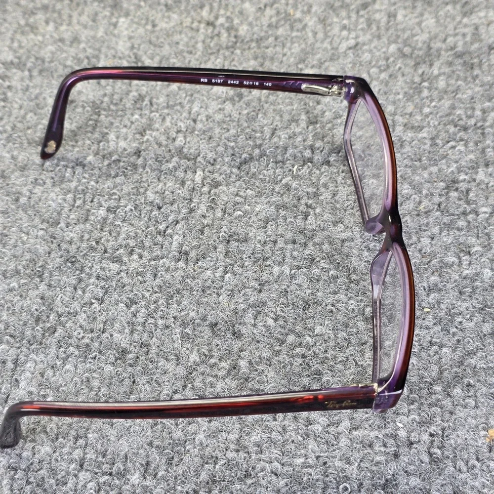 Ray-Ban Eyeglasses Frames Womens Black RB5187 2442 Full Rim 52-16-140